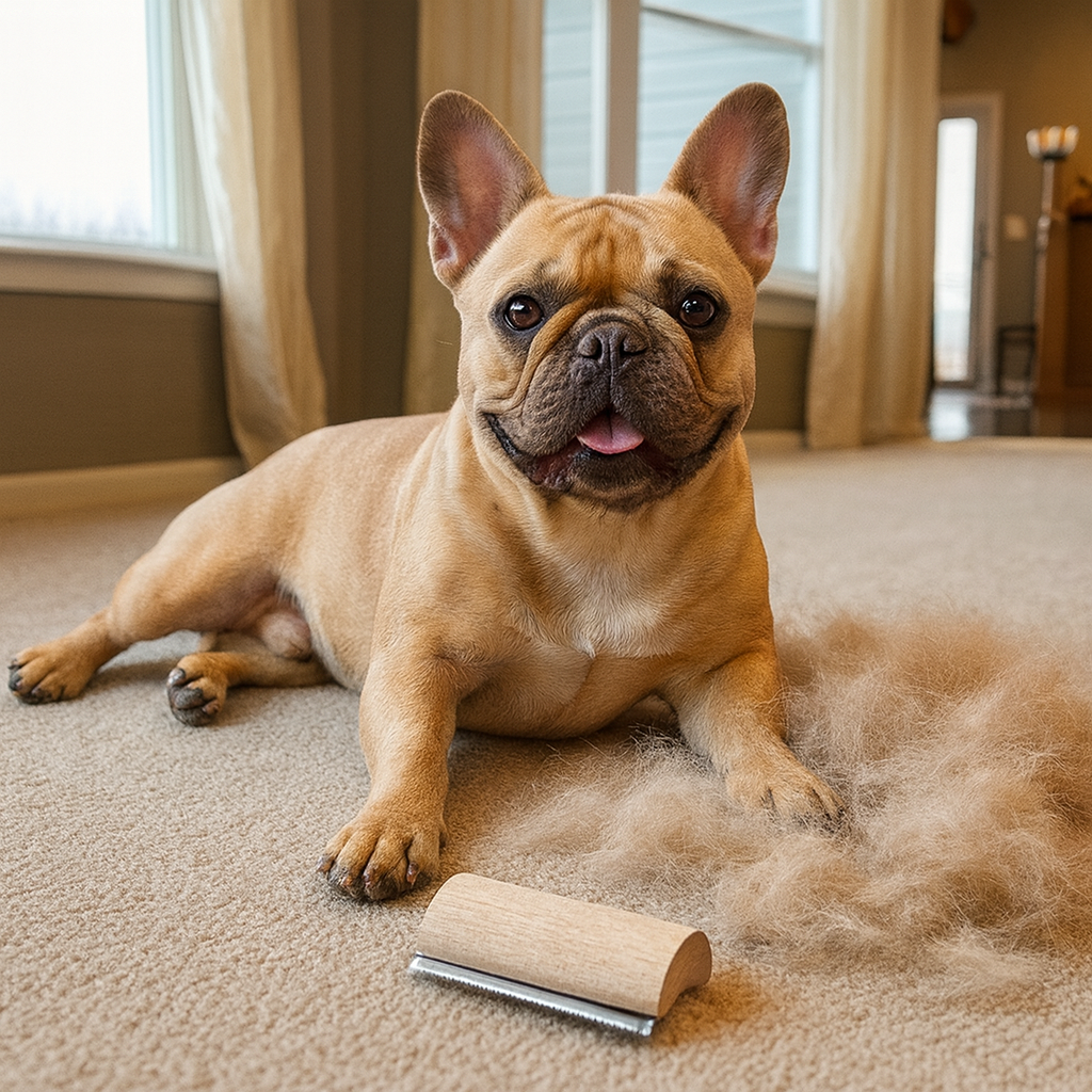 – Ergonomic Deshedding Dog Comb For Frenchie Pups | Breed-optimized