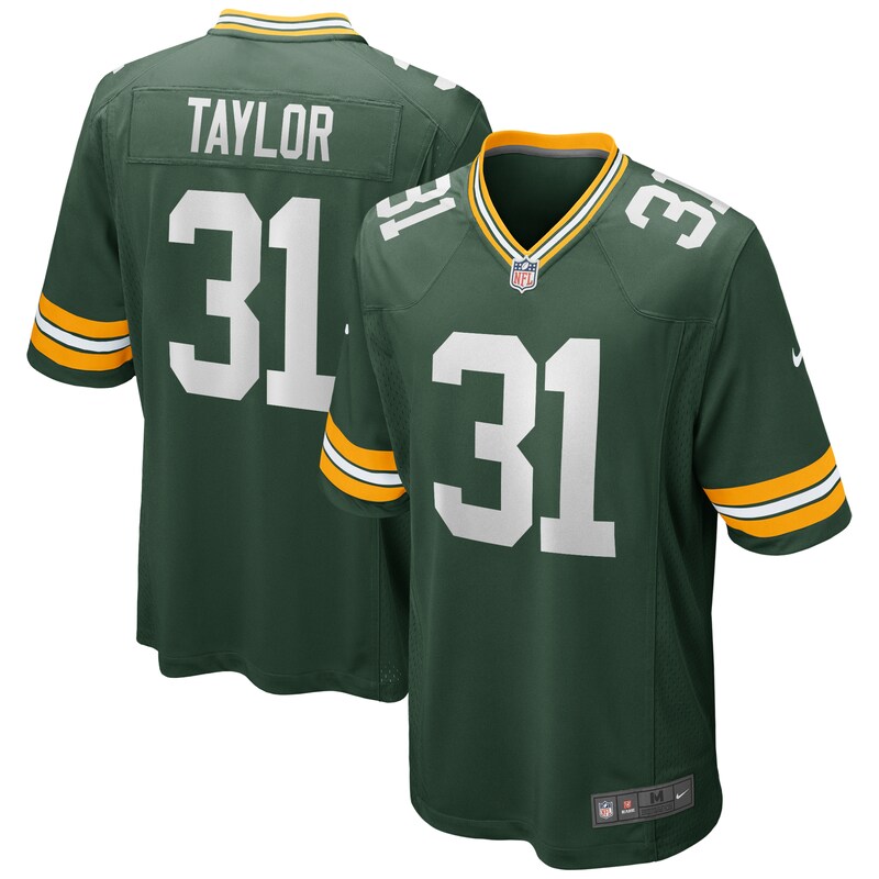 None Jim Taylor GB Packers Retro Top-Grade Jersey for NFL Fans