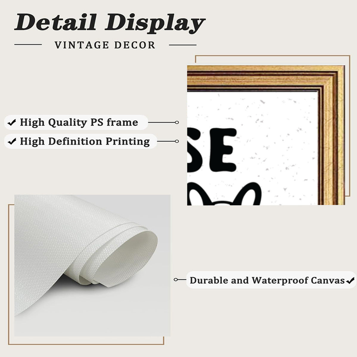 Framed Poster • Wall Decoration Pet Owner Apparel | Premium Quality