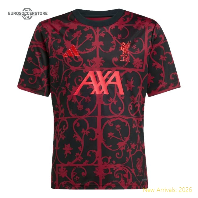 2025-2026 Liverpool Kids Non-toxic Jersey Performance Fabric