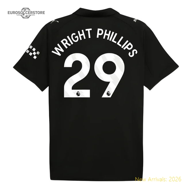 Performance 2025-2026 Man City Road Shirt Wright Phillips 29