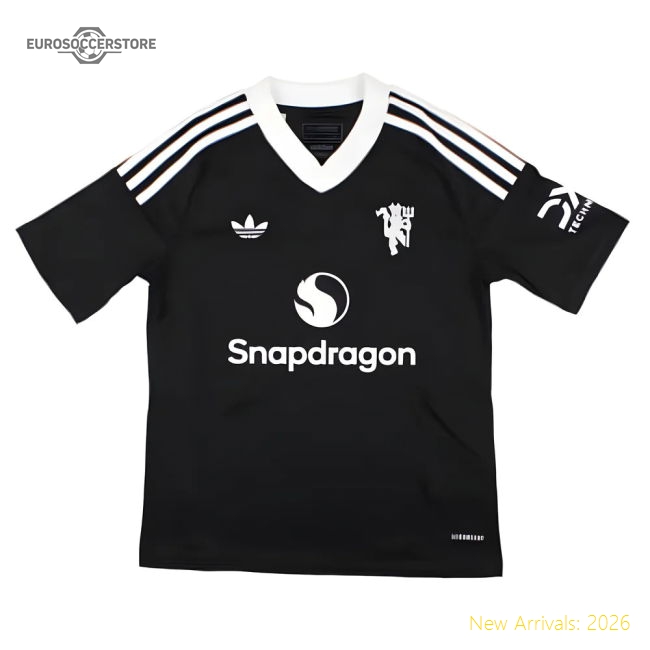 Authentic 2024-2025 Man Utd Third Goalkeeper Shirt (black) - Kids