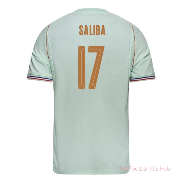 2026-2027 France Away Shirt (Kids) (Saliba 17)