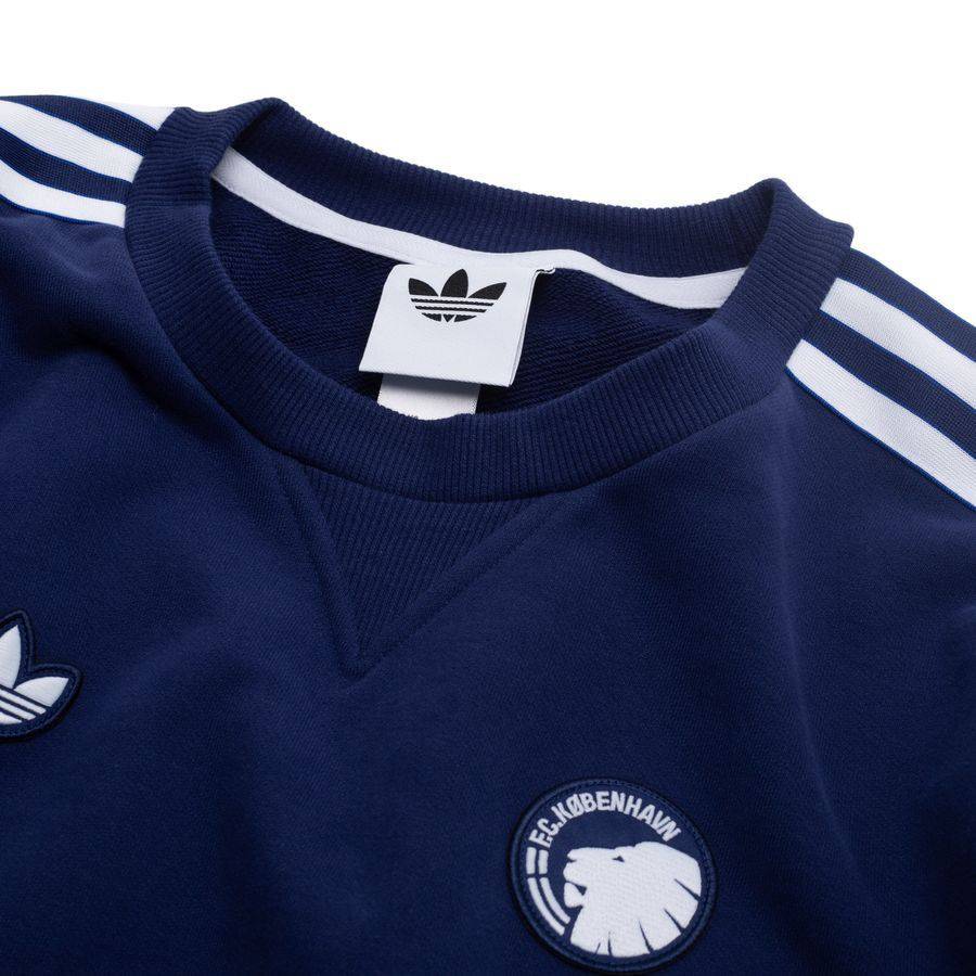 FC Copenhagen Sweatshirt Terrace Icons - Night Sky/White
