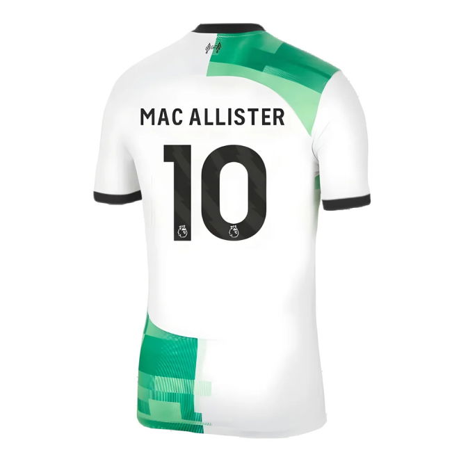 Mac Allister 10 Latest Breathable Liverpool Away Football Shirt