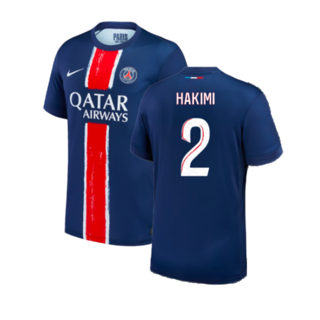 2024-2025 PSG Home Shirt - Kids UV Protection Reinforced Seams