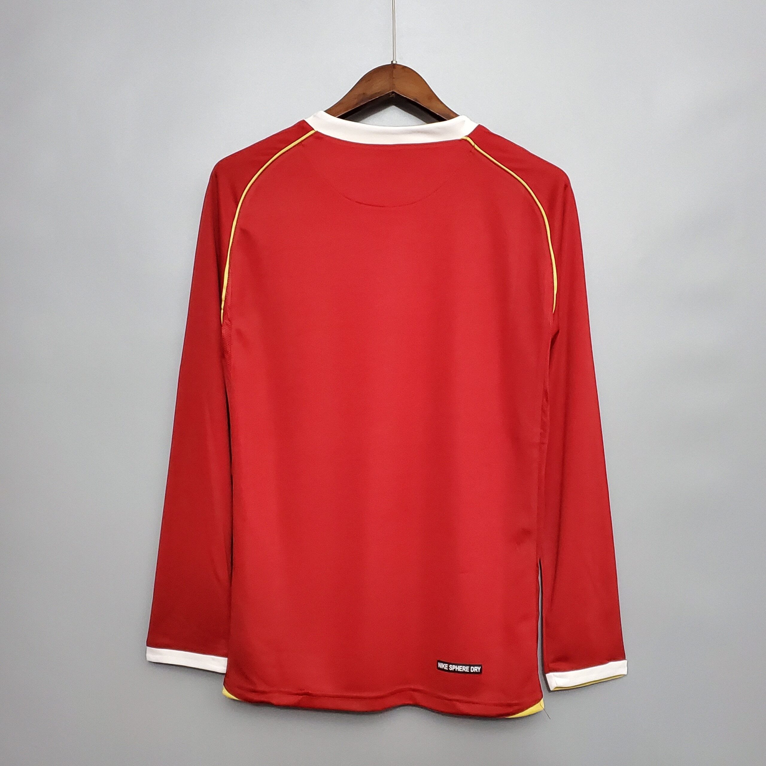 2006-2007 Man United Home kit- Long Sleeve