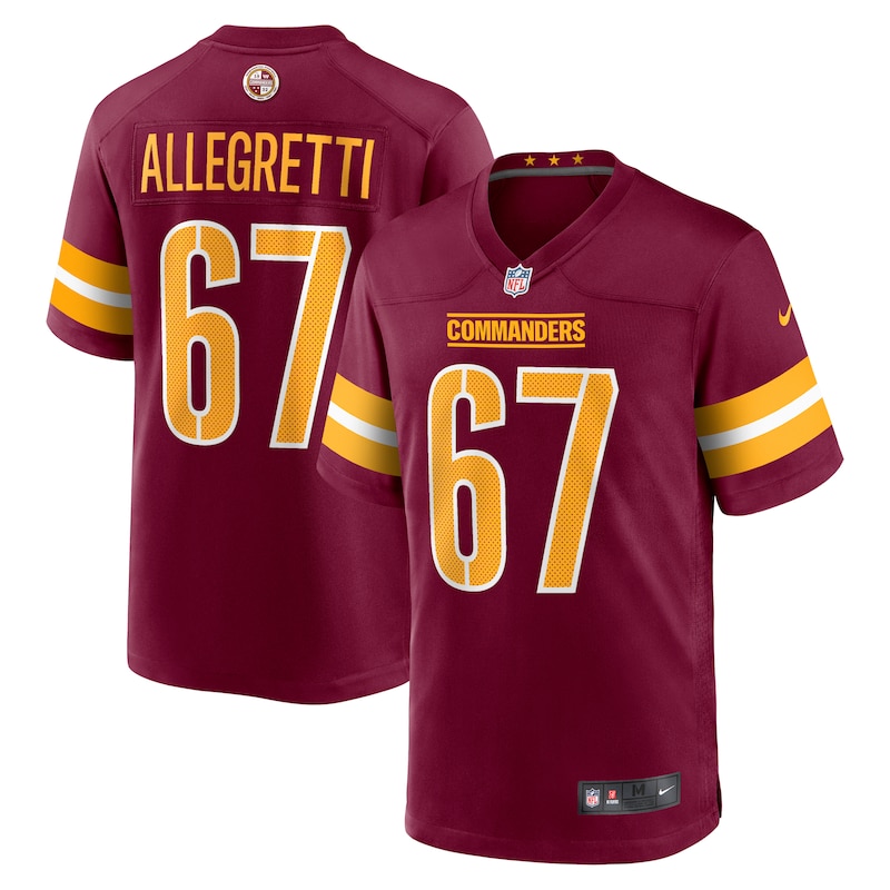 None Nick Allegretti Washington Commanders NFL Team Team Spirit Wear