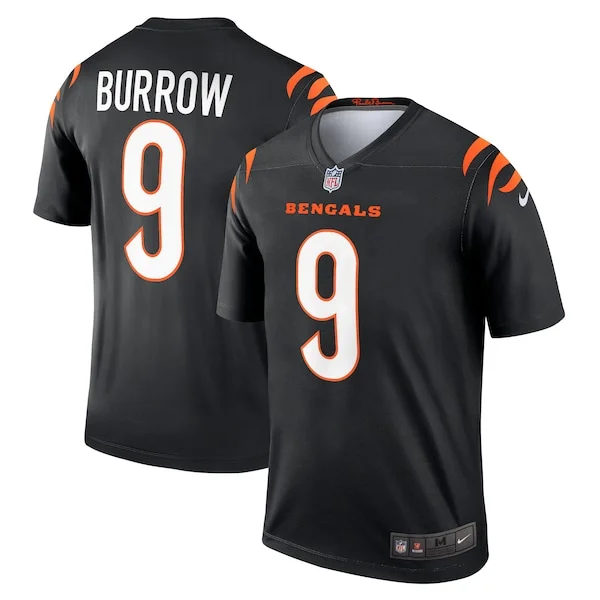 None Joe Burrow  Jersey - Black | NFL Player Jersey | NFL Football