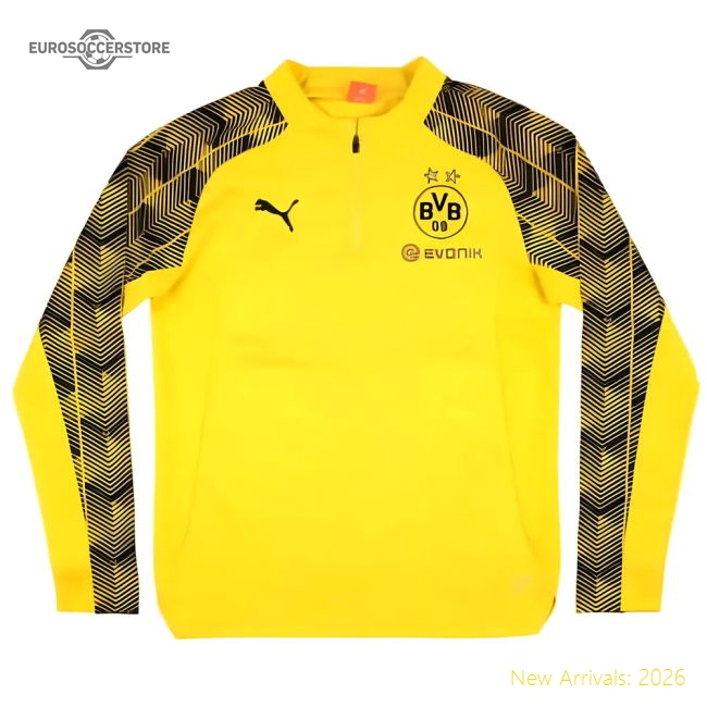 Authentic Borussia Dortmund 2019-2020 Long Sleeve Training Top (S)