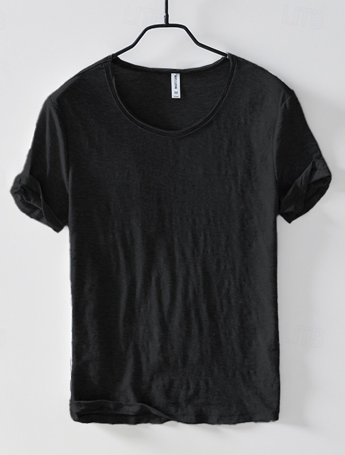 Men's Cotton T Shirt Tee Top Short Sleeve Sleeves V Neck Summer All