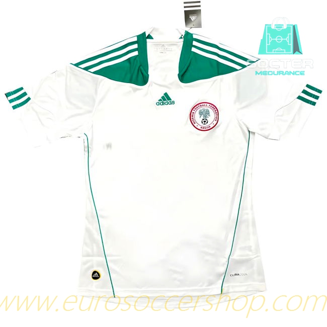 2010-2011 Genuine Nigeria Away Football Shirt (OKOCHA 10)
