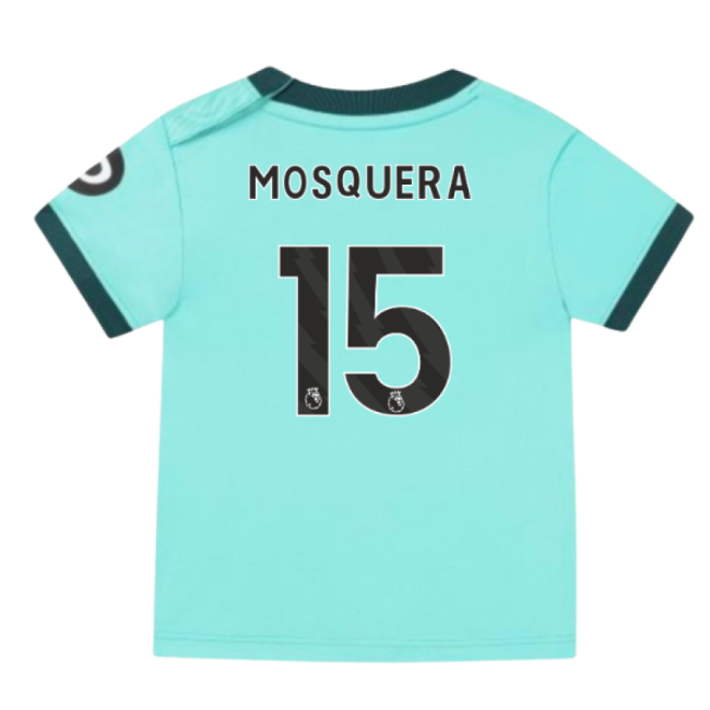 2025-2026 Wolves Away Baby Kit (Mosquera 15) | Top Quality
