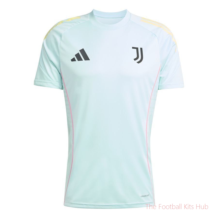 Juventus Training T-Shirt Tiro 25 - Semi Flash Aqua