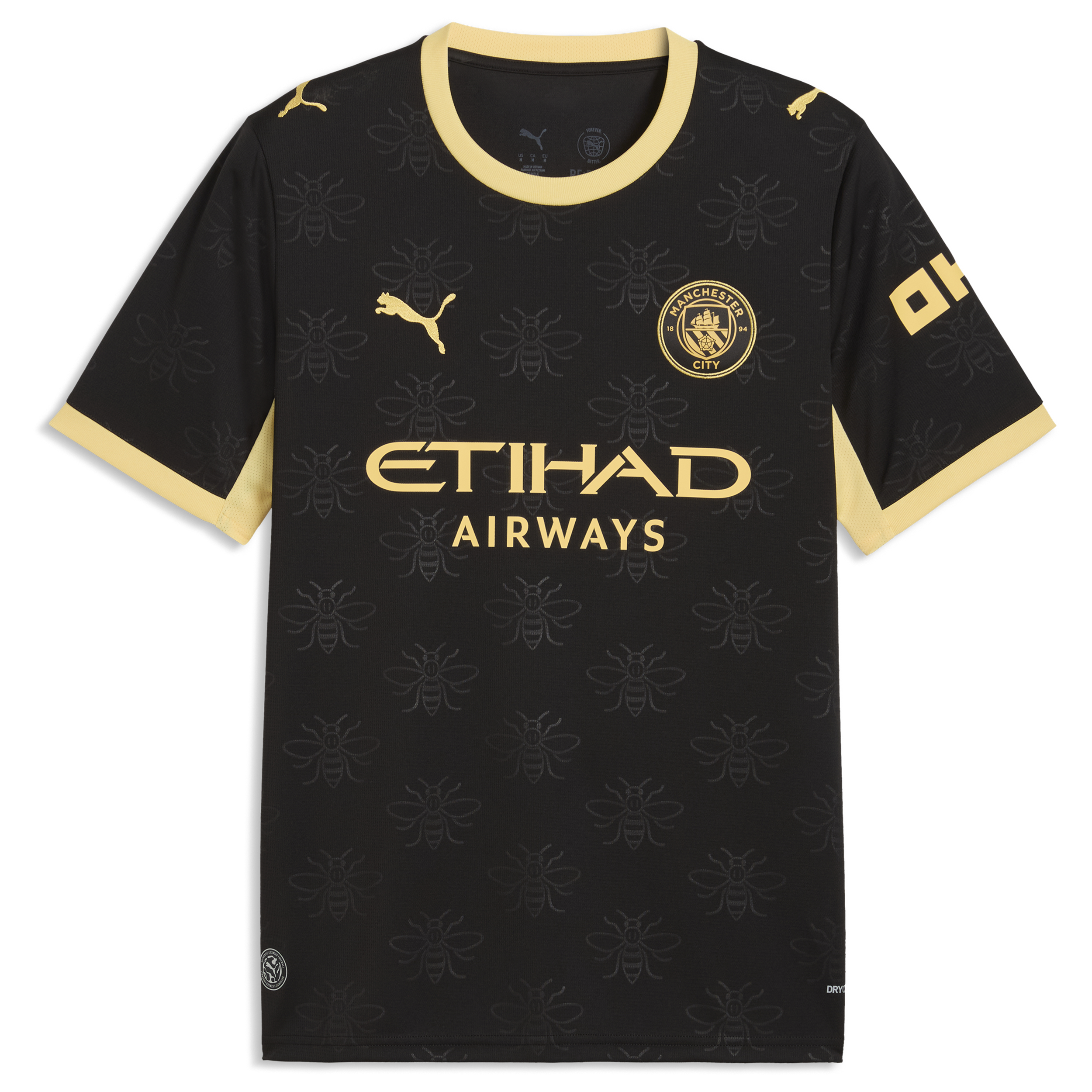 [SJH] Phil Foden #47 Manchester City 2026/27 Away Replica Jersey - Black