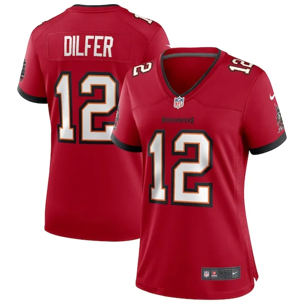 None Trent Dilfer Game Jersey - Red | NFL Player Jersey | NFL Football