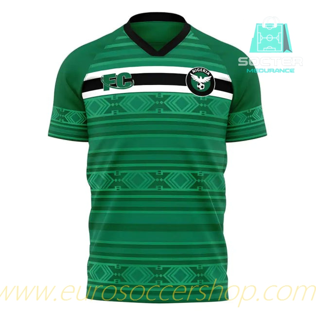 2020-2021 Nigeria Home Football Shirt Youth Version