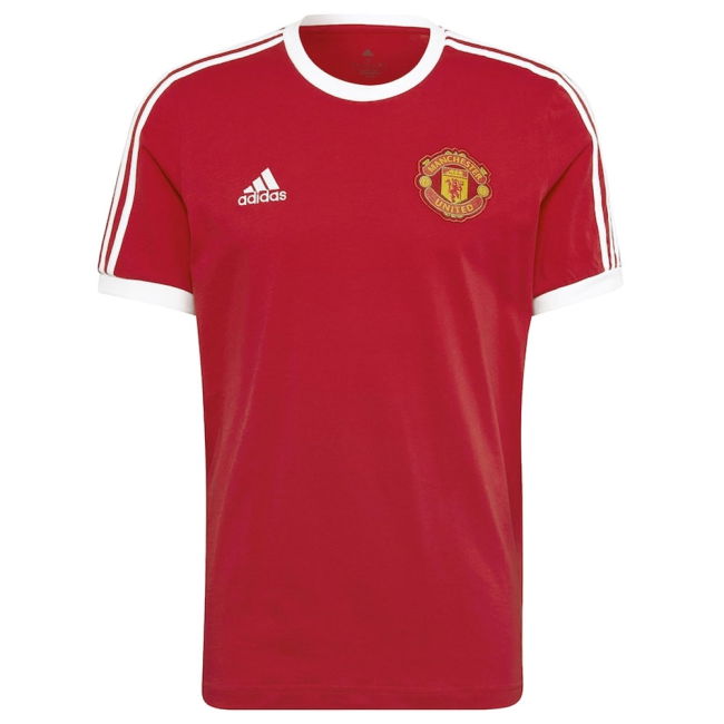 Women's 2022-2023 Man Utd 3S DNA Tee (Red)