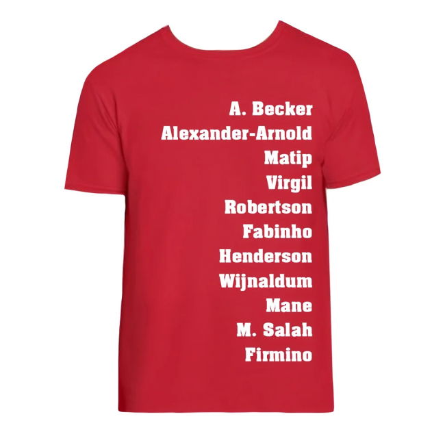 Latest Liverpool T-Shirt Football Shirt 2025-2026