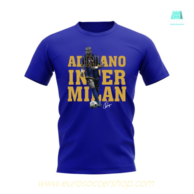 Adriano Inter Milan Player Tee (Blue)