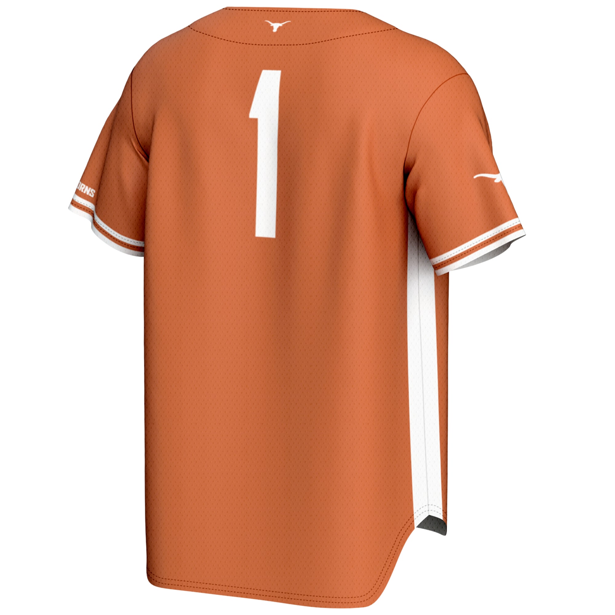 [NJP] Texas Longhorns GameDay Greats Youth Lightweight Baseball Jersey - Burnt Orange