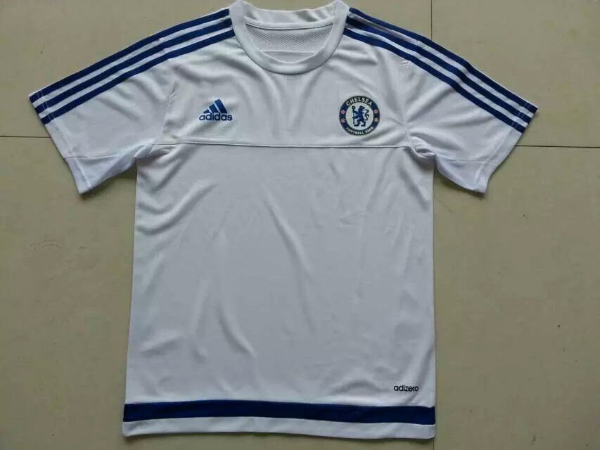 Chelsea 2015-16 White Training Shirt - Official Replica 13733