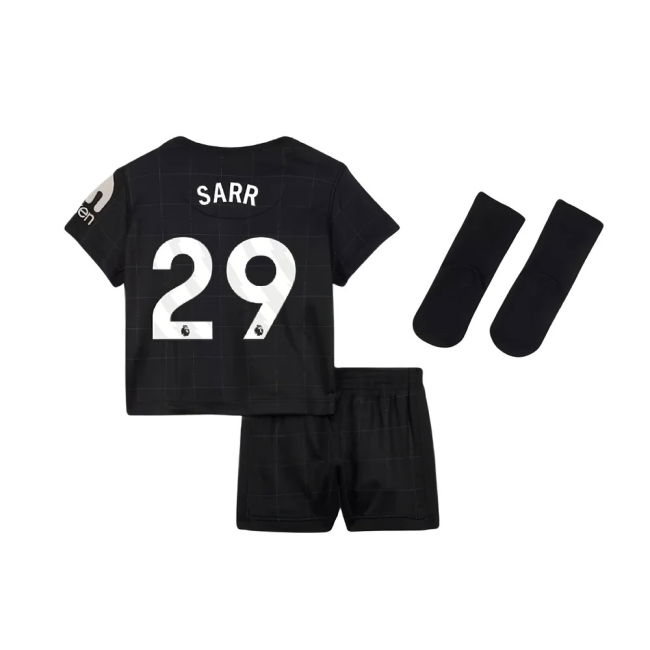2025-2026 Tottenham Away Baby Kit (Sarr 29)