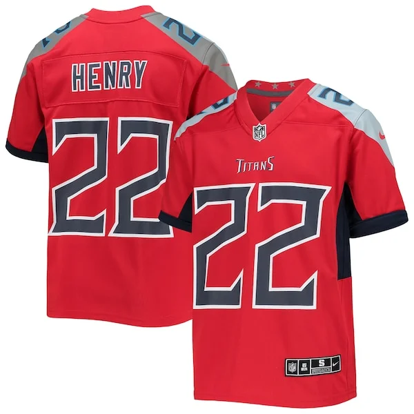 None Game NFL Jersey - Red | Authentic Football Apparel | NFL Football