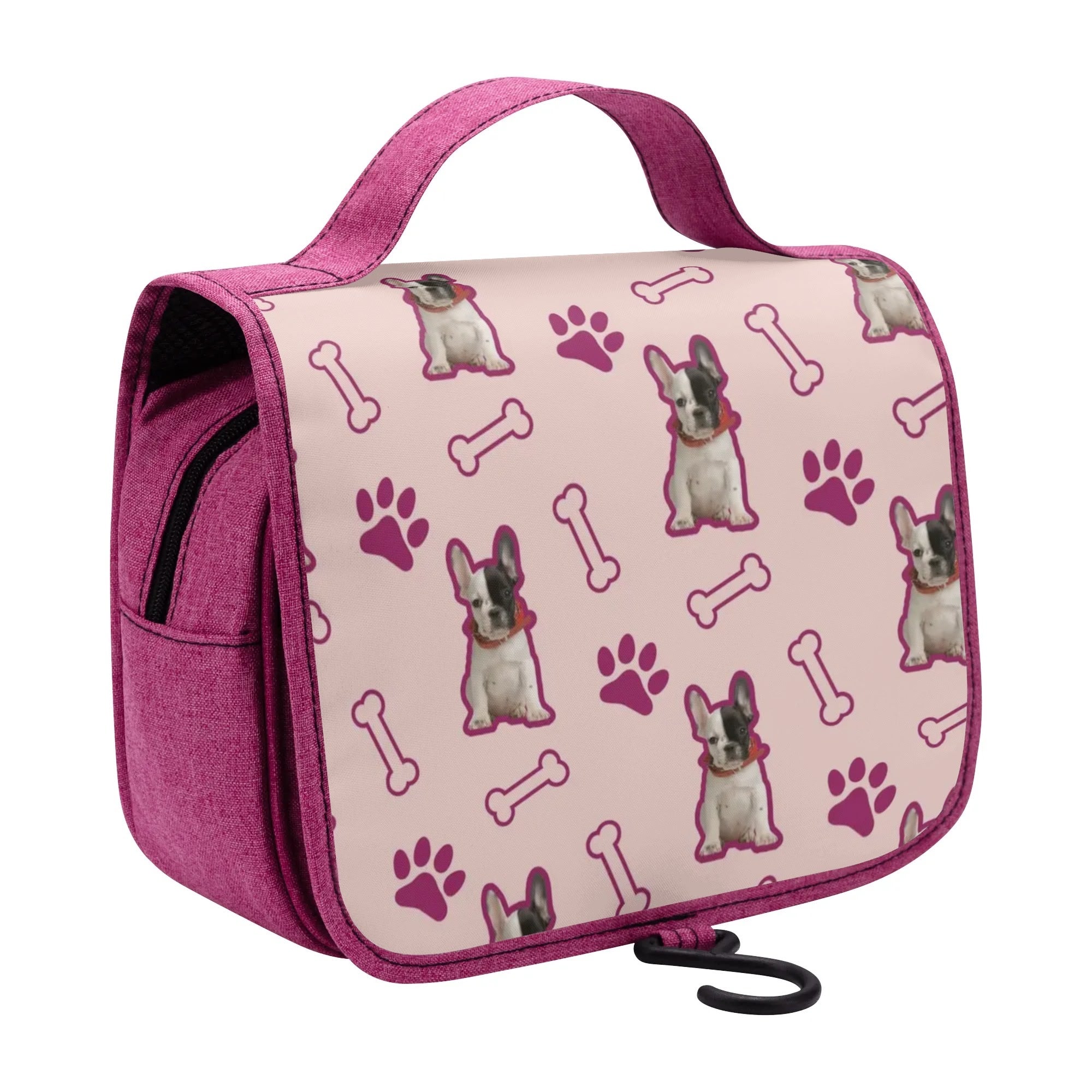 Travel Bag With Your French Bulldog’s Image Indoor Use | Non-slip Design