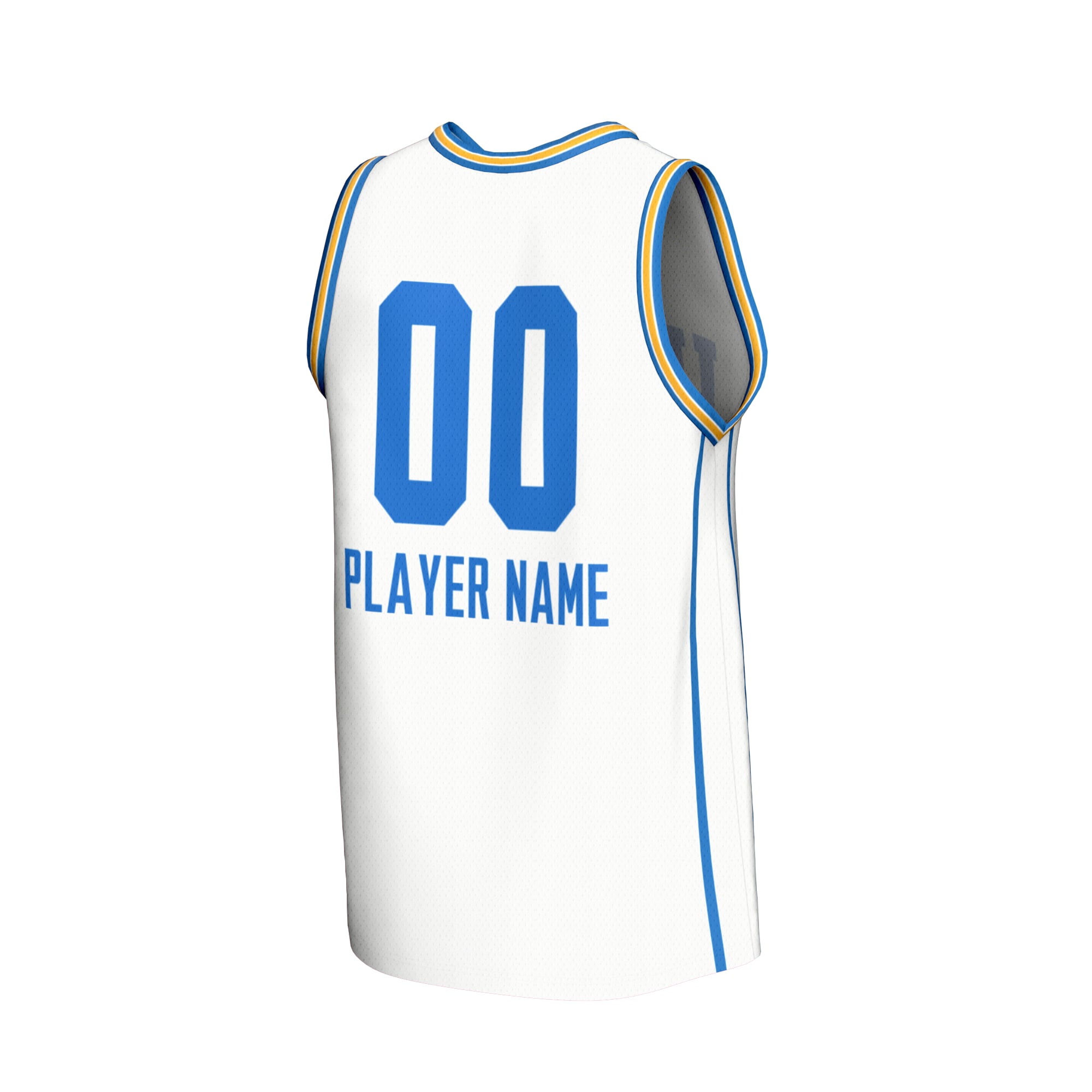 UCLA Bruins GameDay Greats Unisex NIL Pick-A-Player Lightweight Collegiate Women's Basketball Fashion Jersey - White