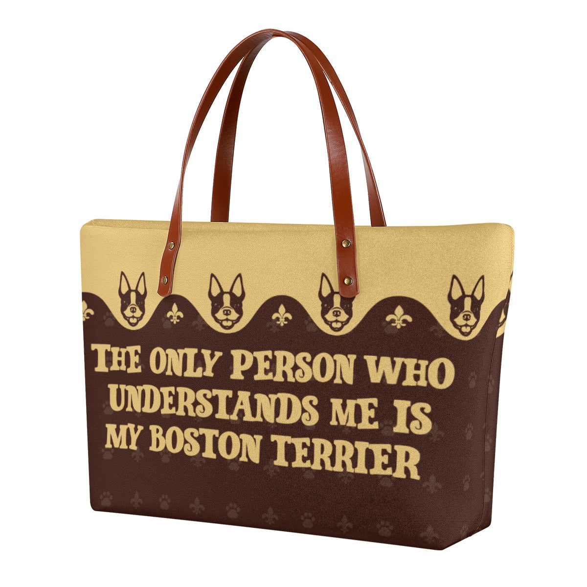 French Bulldog Lover Piper Women's Tote Bag For Boston Terrier Lovers Perfect Gift Idea