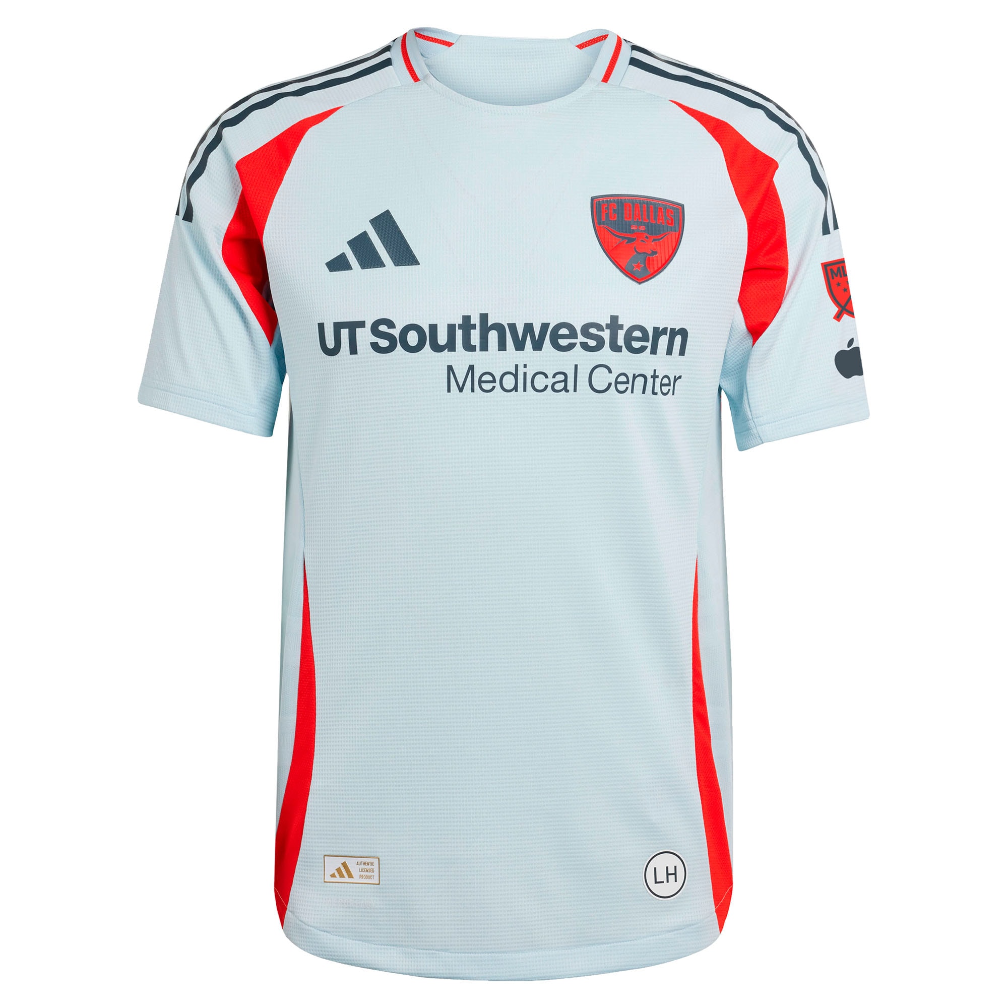 [SJH] Logan Farrington FC Dallas 2025 The Inferno Kit Authentic Player Jersey - Light Blue