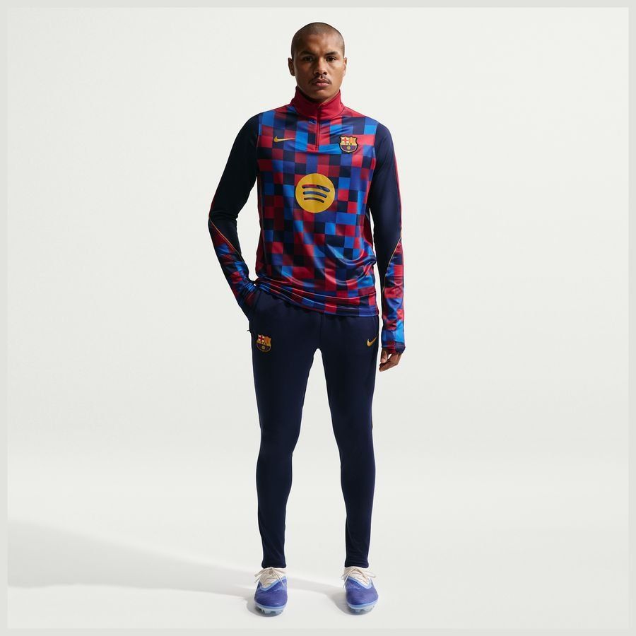 [EFKS] Barcelona Trousers Dri FIT Strike Blackened Blue/Noble Red/Mineral Training