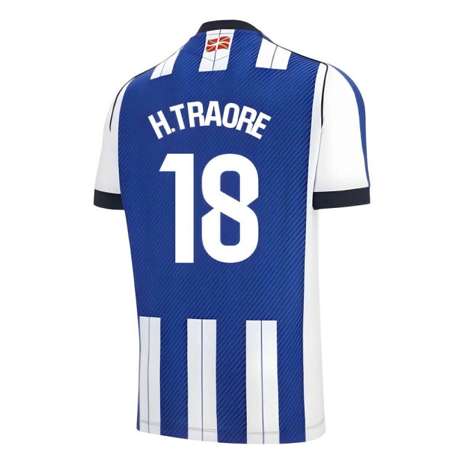 2025-2026 Real Sociedad Home Jersey (Adult)