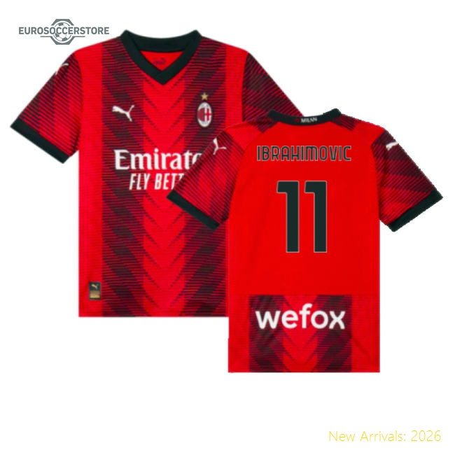 Football Team Ibrahimovic Comfortable Kids Jersey Kids-safe Technology