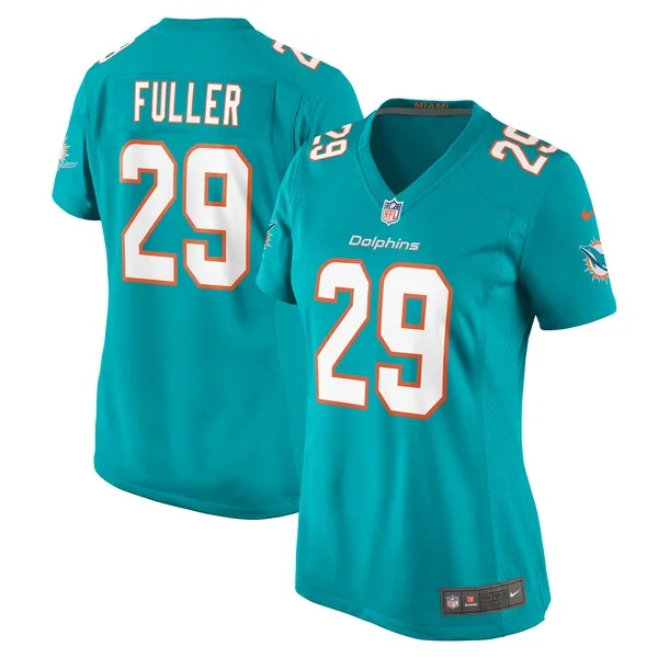 None Kendall Fuller Game Jersey - Aqua | NFL Player Jersey | NFL Footb