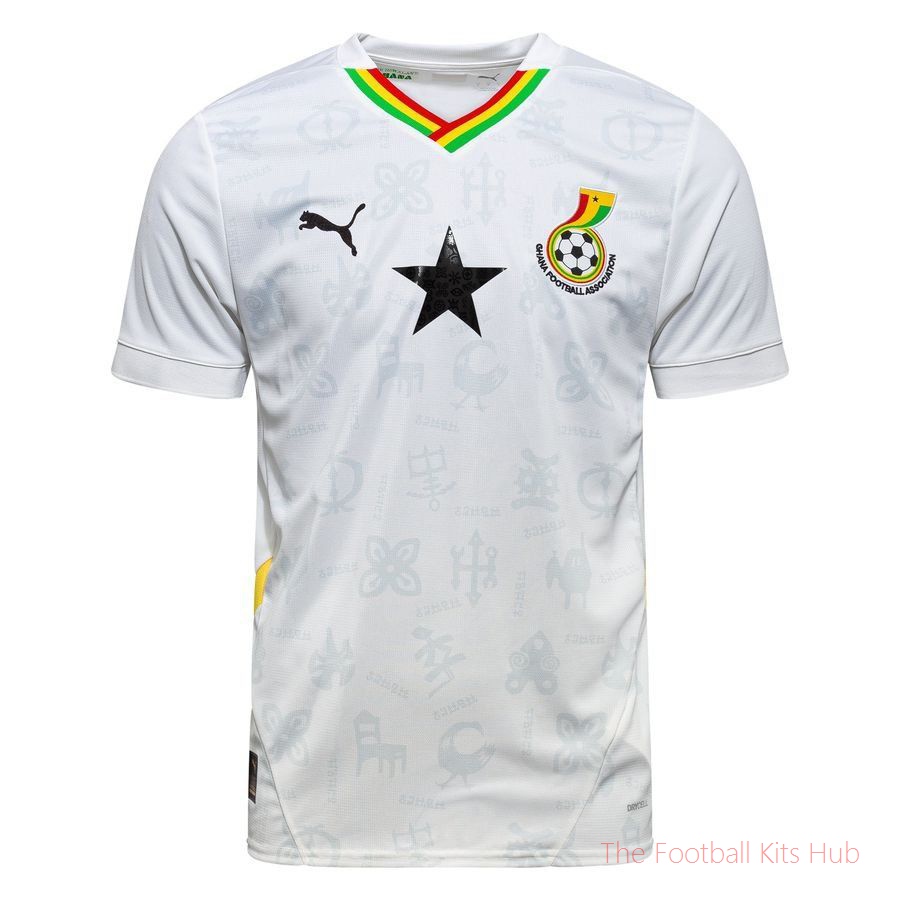 Ghana Home Shirt Africa Cup of Nations 2025