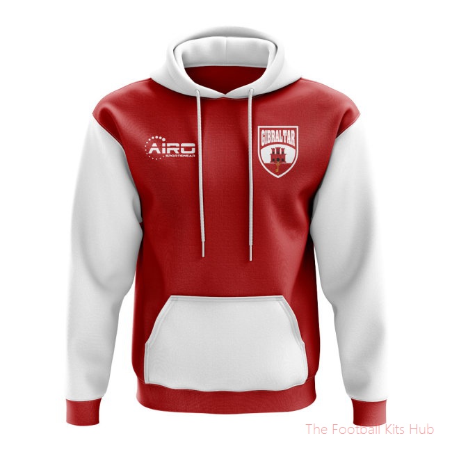 Gibraltar Concept Country Football Hoody (Red)