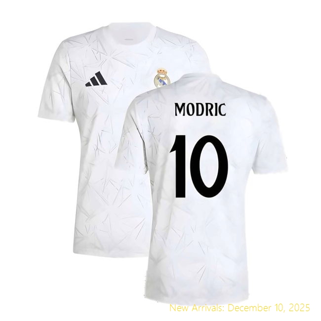 2024-2025 Real Madrid Home Shirt - Professional Kit (Modric 10) -...
