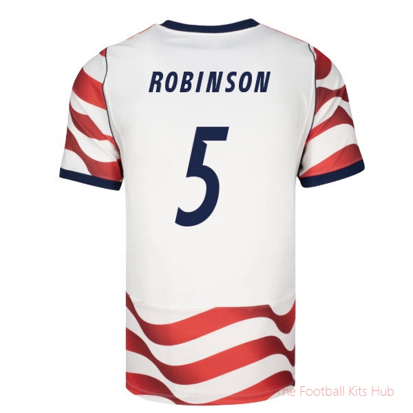 2026-2027 USA USMNT Match Home Authentic Jersey (Robinson 5)