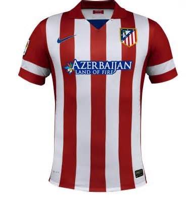 Comfort Fit 13-14 Atletico Madrid 9 David Villa Home Soccer Jersey