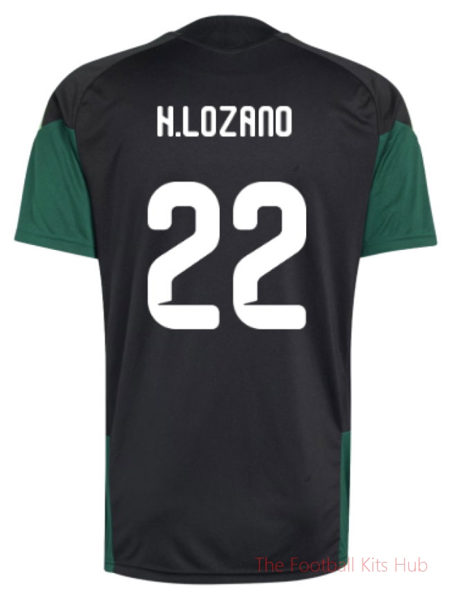 [EFS] 2026/27 Mexico Training Jersey (Black) (H.Lozano 22)