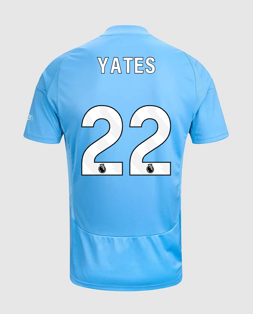 Nottingham Forest Third Yates 22 Football Jersey 24-25 Season