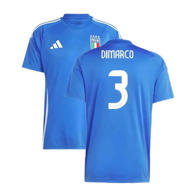 2024-2025 Italy Home Fan Jersey (Dimarco 3) Quality Worldcup