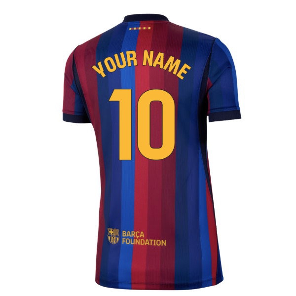 [JED] 2026-2027 Barcelona Home Shirt (Womens) (Your Name)