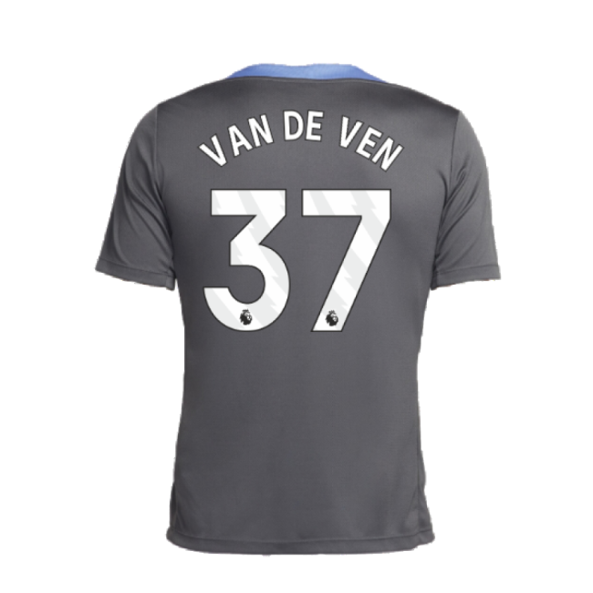 Premium 2024-2025 Tottenham Dri-fit Strike Training Shirt (dark Grey