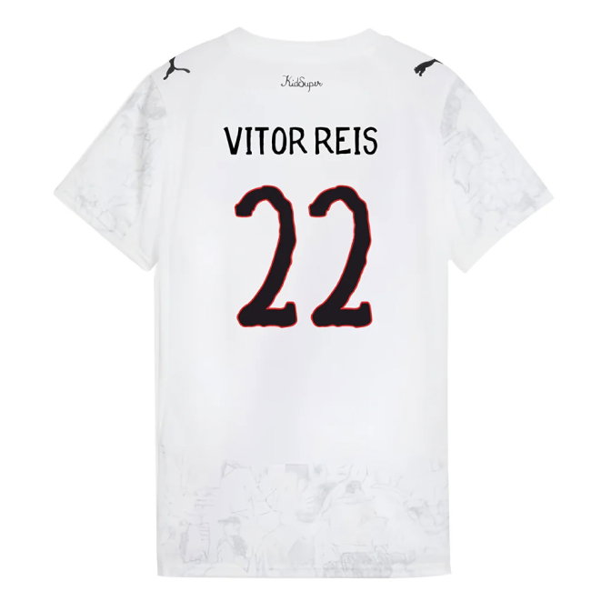 2025-2026 KIDSUPER x Manchester City CWC Shirt (White) - Womens (Vi...
