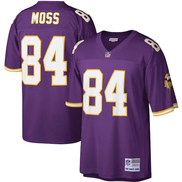 None Randy Moss Replica Jersey - Purple | NFL Player Jersey | NFL Foot