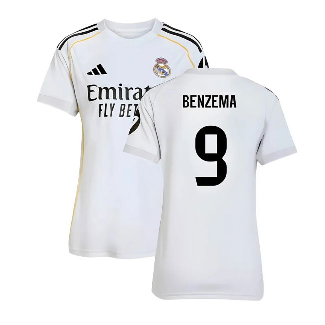 Supporter Grade Real Madrid Home Fan Jersey (Womens)
