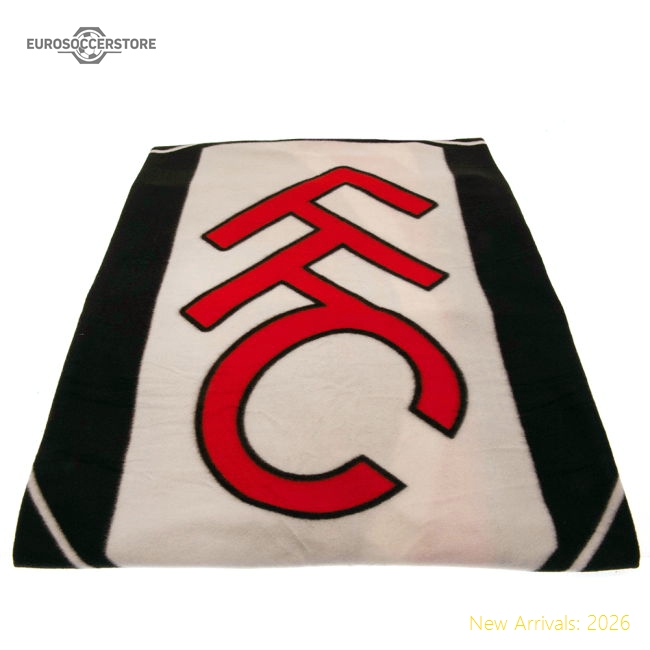 Authentic Fulham Fc Pulse Fleece Blanket - Premium Quality Football